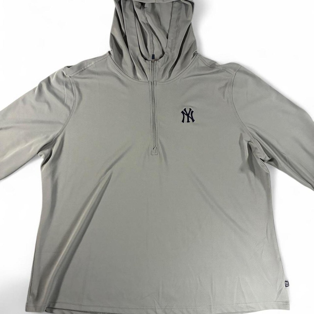 Cutter & Buck New York Yankees Coastline Epic Comfort Eco Hoodie. Men's 3XL NWOT